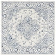 thumbnail image 1 of SAFAVIEH Metro Carrissa Medallion Area Rug, Blue/Ivory, 8' x 8' Square, 1 of 11