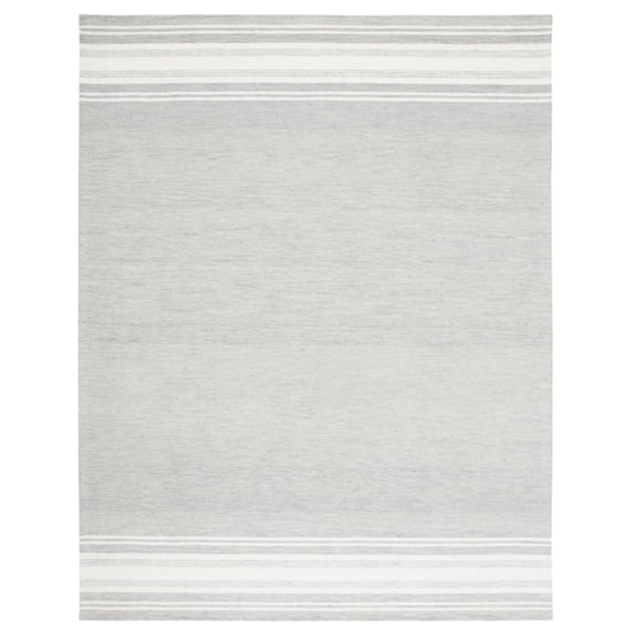 SAFAVIEH Metro Caylee Striped Area Rug, Sage/Ivory, 6' x 9'
