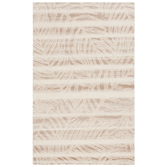 SAFAVIEH Metro Cecily Striped Area Rug, Beige/Ivory, 3' x 5'