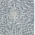 thumbnail image 1 of SAFAVIEH Metro Claude Geometric Area Rug, Grey/Beige, 6' x 6' Square, 1 of 8