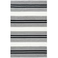 thumbnail image 1 of SAFAVIEH Metro Cletus Striped Area Rug, Ivory/Black, 6' x 9', 1 of 11