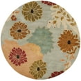 thumbnail image 1 of SAFAVIEH Metro Stephanie Abstract Wool Area Rug, Multi, 6' x 6' Round, 1 of 11