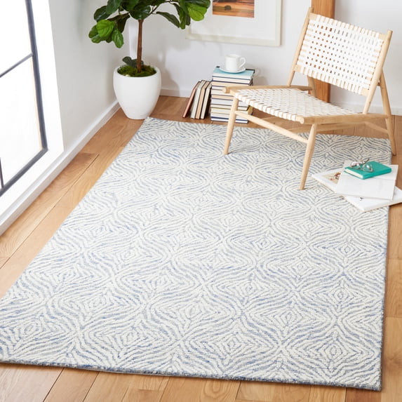 Safavieh Metro Dalach Medallion Area Rug, Blue/Ivory, 5' x 8'