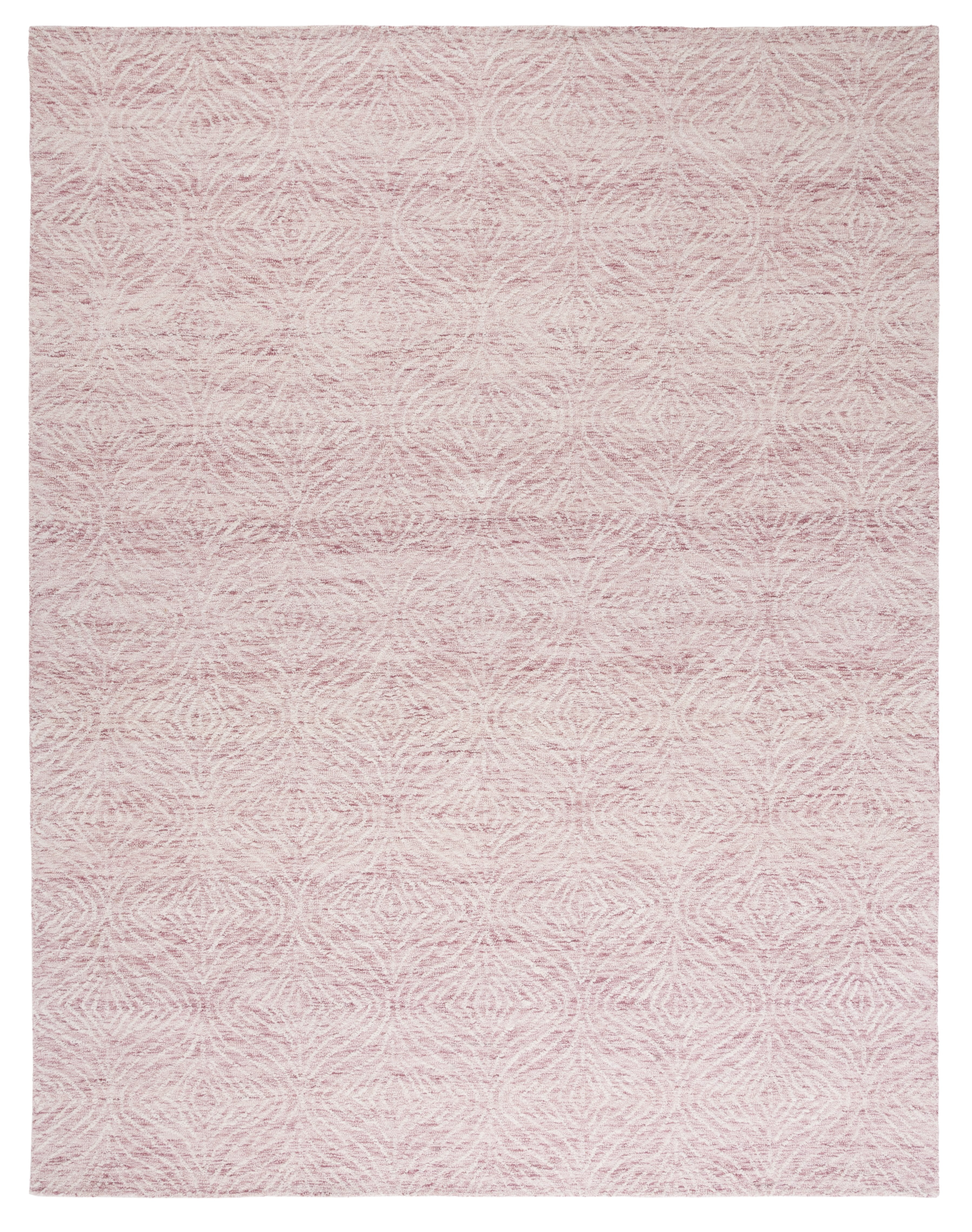 SAFAVIEH Metro Dalach Medallion Area Rug, Dark Pink/Ivory, 8' x 10'