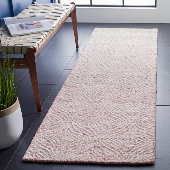 Safavieh Metro Dalach Medallion Runner Rug, Dark Pink/Ivory, 2'3" x 8'