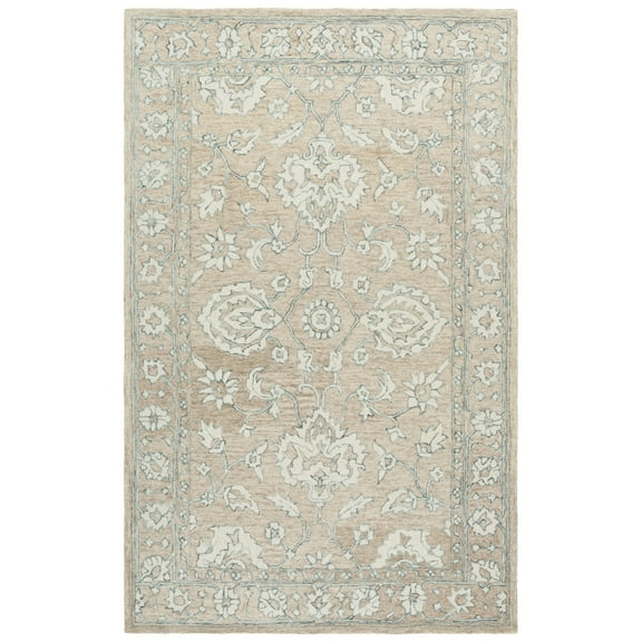 SAFAVIEH Metro Damion Oriental Area Rug, Beige/Ivory, 5' x 8'