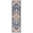 thumbnail image 1 of SAFAVIEH Metro Danica Medallion Runner Rug, Navy/Beige, 2'3" x 8', 1 of 7