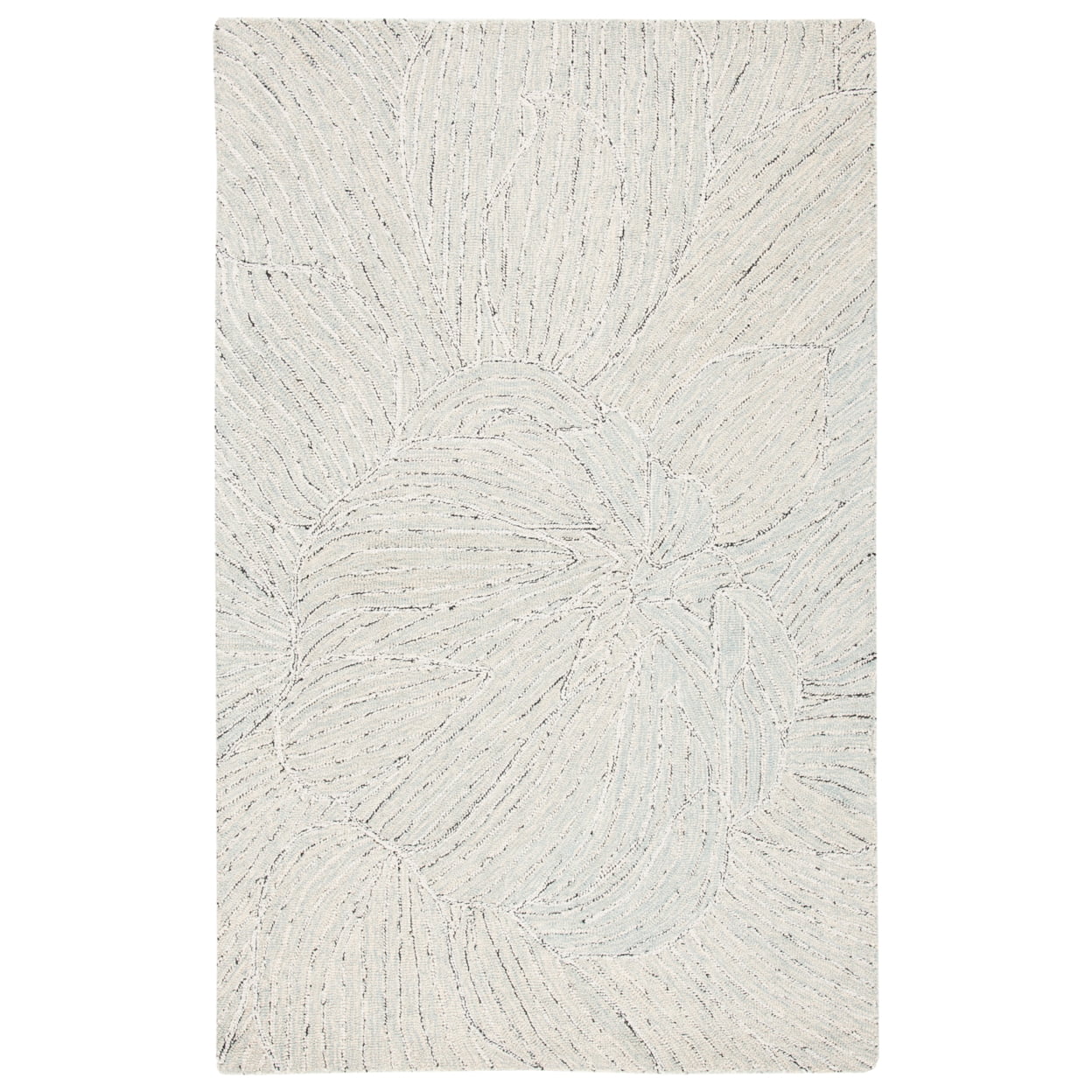 SAFAVIEH Metro Daragh Geometric Area Rug, Light Blue/Ivory, 8' x 10'