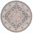thumbnail image 1 of SAFAVIEH Metro David Medallion Area Rug, Grey/Rust, 6' x 6' Round, 1 of 8