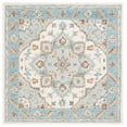 thumbnail image 1 of SAFAVIEH Metro David Medallion Area Rug, Ivory/Blue, 6' x 6' Square, 1 of 9