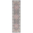 thumbnail image 1 of SAFAVIEH Metro David Medallion Runner Rug, Grey/Rust, 2'3" x 9', 1 of 8