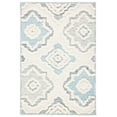 thumbnail image 1 of SAFAVIEH Metro Deena Medallion Area Rug, Ivory/Light Blue, 4' x 6', 1 of 8