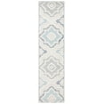 thumbnail image 1 of SAFAVIEH Metro Deena Medallion Runner Rug, Ivory/Light Blue, 2'3" x 9', 1 of 8