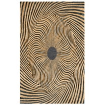 SAFAVIEH Metro Deion Geometric Area Rug, Black/Gold, 8' x 10'