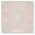 thumbnail image 1 of SAFAVIEH Metro Denholm Medallion Area Rug, Dark Pink/Ivory, 6' x 6' Square, 1 of 8