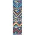 thumbnail image 1 of SAFAVIEH Metro Denzel Geometric Runner Rug, Red/Blue, 2'3" x 9', 1 of 8