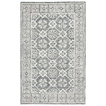 SAFAVIEH Metro Donella Medallion Area Rug, Black/Ivory, 8' x 10'