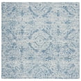 thumbnail image 1 of SAFAVIEH Metro Elmer Medallion Area Rug, Blue/Ivory, 6' x 6' Square, 1 of 8
