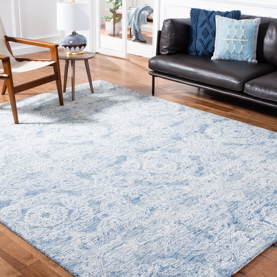 Safavieh Metro Elmer Medallion Area Rug, Blue/Ivory, 8' x 10'