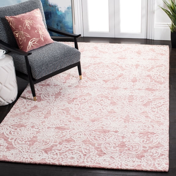 Safavieh Metro Elmer Medallion Area Rug, Dark Pink/Ivory, 2' x 3'