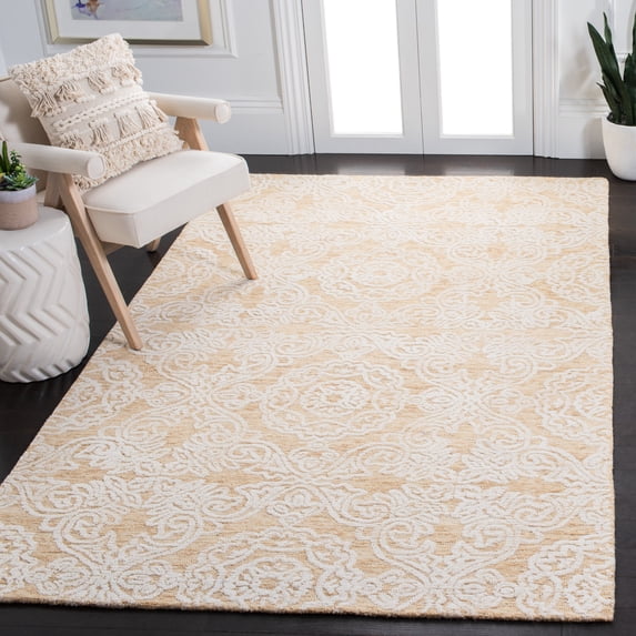 Safavieh Metro Elmer Medallion Area Rug, Gold/Ivory, 5' x 8'