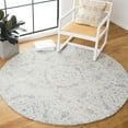 thumbnail image 1 of Safavieh Metro Elmer Medallion Area Rug, Light Gray/Ivory, 6' x 6' Round, 1 of 10