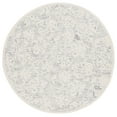 thumbnail image 1 of SAFAVIEH Metro Elvina Floral Area Rug, Grey/Ivory, 6' x 6' Round, 1 of 8