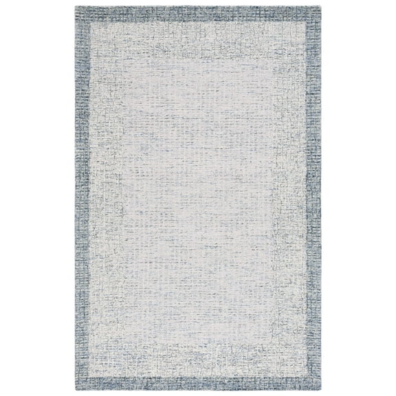 SAFAVIEH Metro Elwin Bordered Area Rug, Ivory/Grey, 8' x 10'