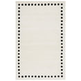 thumbnail image 1 of SAFAVIEH Metro Emory Bordered Area Rug, Ivory/Black, 8' x 10', 1 of 8