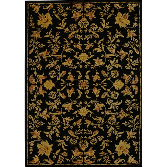 SAFAVIEH Metro Ermintrude Floral Wool Area Rug, Multi, 6' x 9'