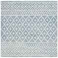 thumbnail image 1 of SAFAVIEH Metro Fletcher Medallion Area Rug, Blue/Ivory, 6' x 6' Square, 1 of 8