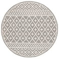 thumbnail image 1 of SAFAVIEH Metro Fletcher Medallion Area Rug, Grey/Ivory, 6' x 6' Round, 1 of 8