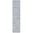 thumbnail image 1 of SAFAVIEH Metro Fletcher Medallion Runner Rug, Blue/Ivory, 2' x 9', 1 of 8