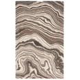 thumbnail image 1 of SAFAVIEH Metro Frances Wavy Marble Area Rug, Brown/Ivory, 5' x 8', 1 of 7