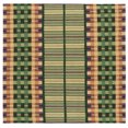 thumbnail image 1 of SAFAVIEH Metro Franco Checkered Area Rug, Green/Gold, 6' x 6' Square, 1 of 9