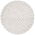 thumbnail image 1 of SAFAVIEH Metro Frigg Floral Area Rug, Ivory/Light Blue, 6' x 6' Round, 1 of 8