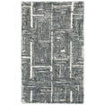 thumbnail image 1 of SAFAVIEH Metro Fulton Distressed Area Rug, Black/Ivory, 4' x 6', 1 of 8