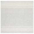 thumbnail image 1 of SAFAVIEH Metro Gale Striped Area Rug, Grey/Ivory, 6' x 6' Square, 1 of 8