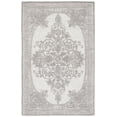 thumbnail image 1 of SAFAVIEH Metro Gertrude Medallion Area Rug, Dark Grey/Ivory, 4' x 6', 1 of 8