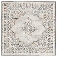 thumbnail image 1 of SAFAVIEH Metro Helena Medallion Area Rug, Red/Ivory, 6' x 6' Square, 1 of 8