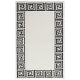 thumbnail image 1 of SAFAVIEH Metro Ivonette Bordered Area Rug, Ivory/Black, 4' x 6', 1 of 8