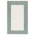 thumbnail image 1 of SAFAVIEH Metro Ivonette Bordered Area Rug, Ivory/Green, 4' x 6', 1 of 8
