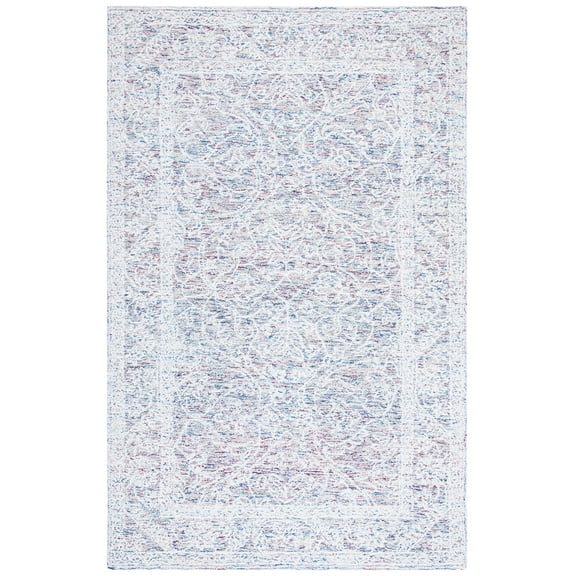 SAFAVIEH Metro Jacques Medallion Area Rug, Ivory/Red, 8' x 10'