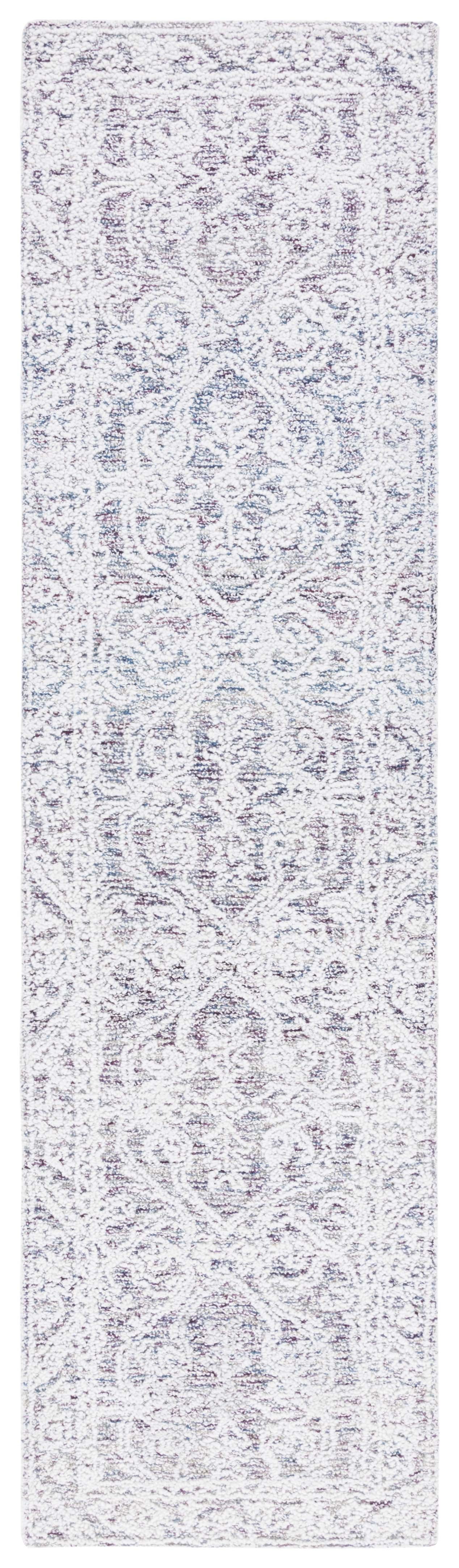 SAFAVIEH Metro Jacques Medallion Runner Rug, Ivory/Red, 2'3" x 9'