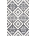 thumbnail image 1 of SAFAVIEH Metro Jaimie Southwestern Area Rug, Ivory/Black, 4' x 6', 1 of 10