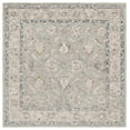 thumbnail image 1 of SAFAVIEH Metro Jannine Medallion Area Rug, Grey/Rust, 6' x 6' Square, 1 of 11