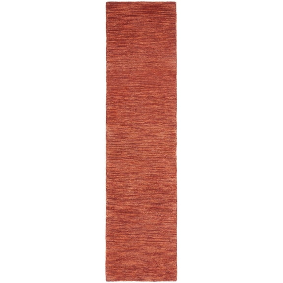 SAFAVIEH Metro Jaymes Distressed Runner Rug, Rust, 2'3" x 9'
