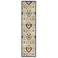 thumbnail image 1 of SAFAVIEH Metro Jaymz Medallion Runner Rug, Beige/Blue, 2'3" x 9', 1 of 8