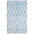 thumbnail image 1 of SAFAVIEH Metro Jenny Diamond Area Rug, Blue/Ivory, 4' x 6', 1 of 8