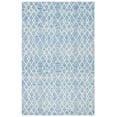 thumbnail image 1 of SAFAVIEH Metro Jenny Diamond Area Rug, Blue/Ivory, 6' x 9', 1 of 8